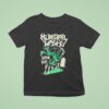 Municipal Waste Glow Grave Dive Rip Sgred Skeletons T Shirt