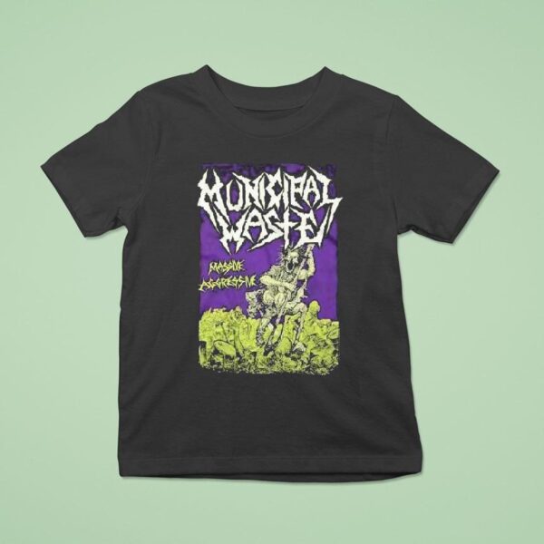 Municipal Waste Massive Aggressive T Shirt