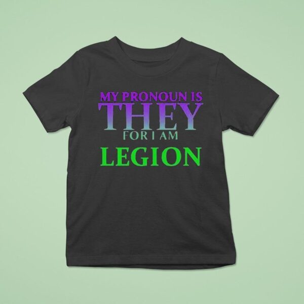 My Pronoun Is They For I Am Legion T Shirt