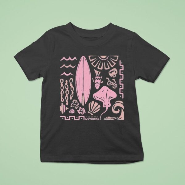 Mythical Marine Mosaic T Shirt