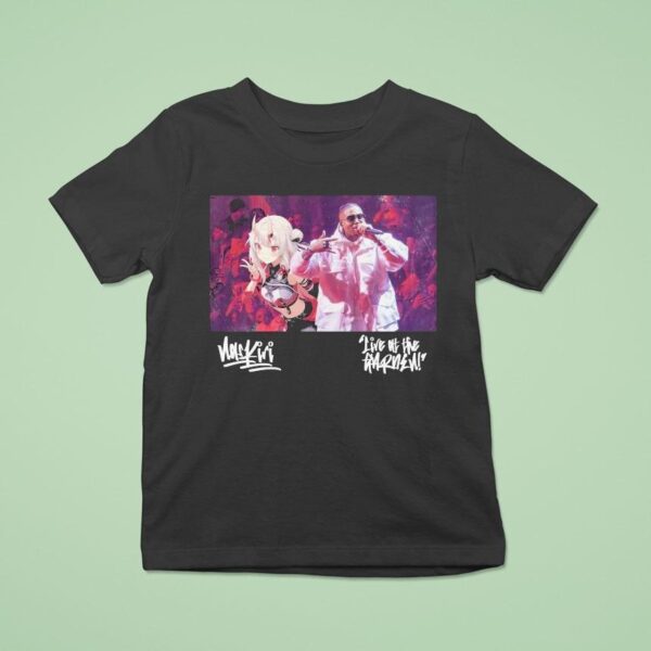 Nakiri Ayame X Nas Live At The Garden Waifu T Shirt
