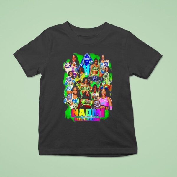 Naomi Wrestling Feel The Glow T Shirt