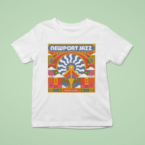 Newport Jazz August Fort Adams State Park Newport Ri T Shirt