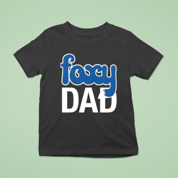 Nick Wilde Wearing Foxy Dad T Shirt