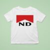 Nicotine Dolls Cigarette Logo T Shirt