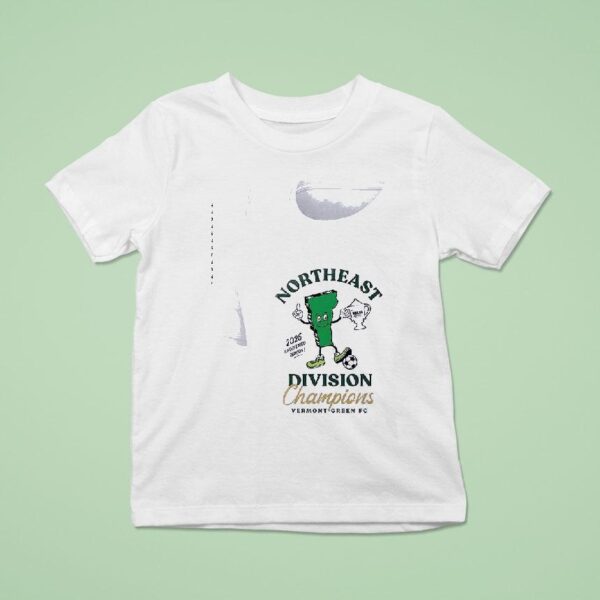 Northeast Division Champion Undefeated Season Vermont Green Fc T Shirt