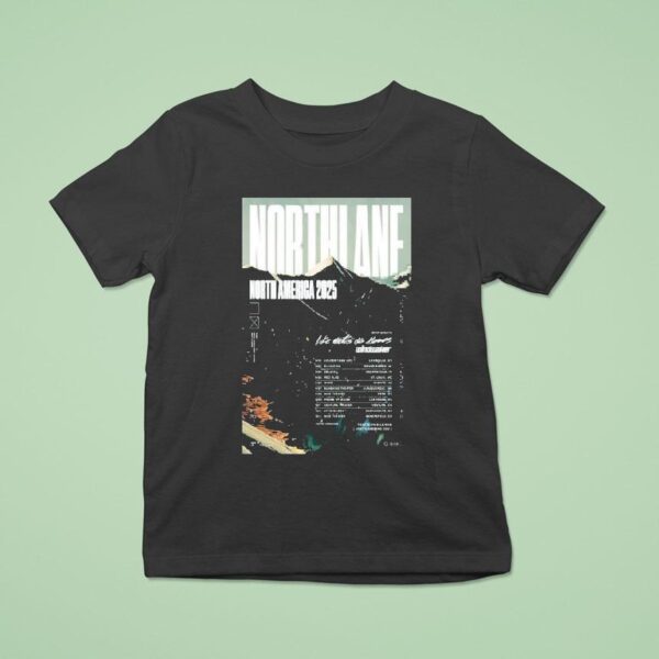 Northlane North America Tour Dates T Shirt
