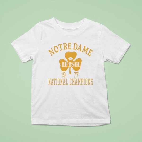 Notre Dame National Champions T Shirt
