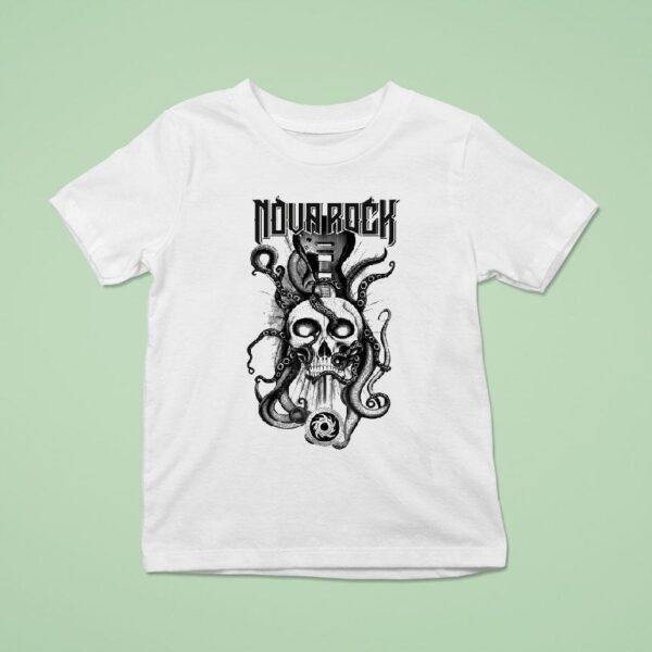 Nova Rock Festival Sword Skull T Shirt