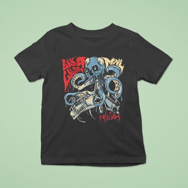 Octopus Baka Gaijin Friends Mnl T Shirt