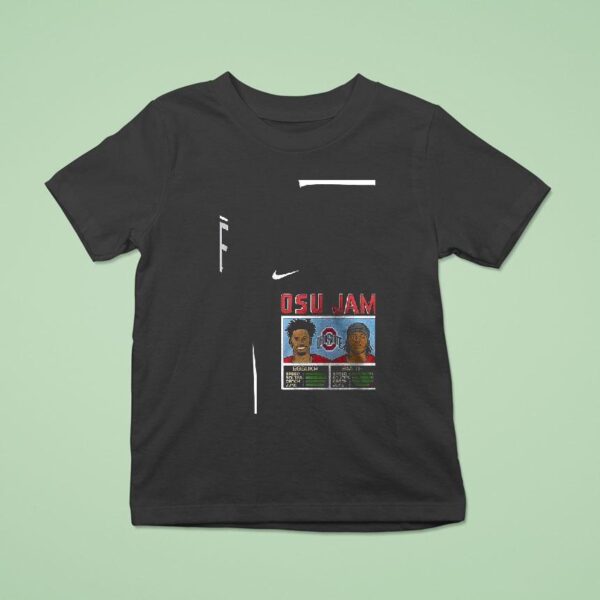 Ohio State Buckeyes Osu Jam Egbuka And Smith T Shirt