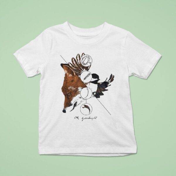 Ok Goodnight The Fox The Bird T Shirt