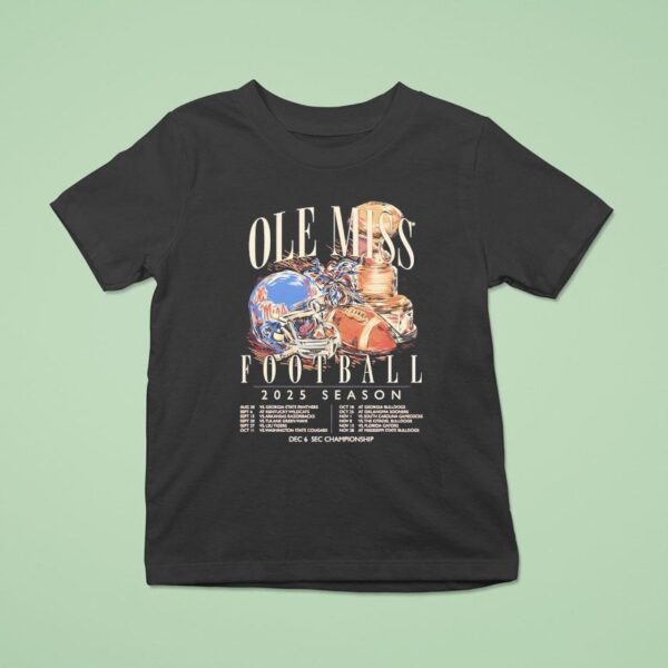 Ole Miss Football Season T Shirt