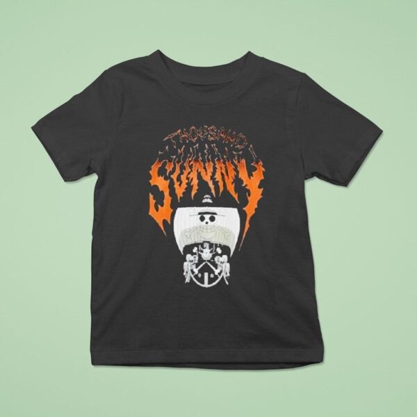 One Piece Thousand Sunny Metal T Shirt
