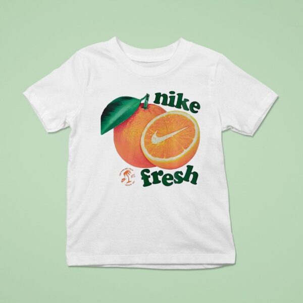 Orange Nike Fresh T Shirt