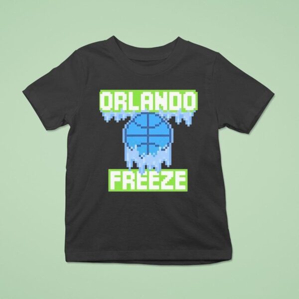 Orlando Freeze Basketball Pixel T Shirt