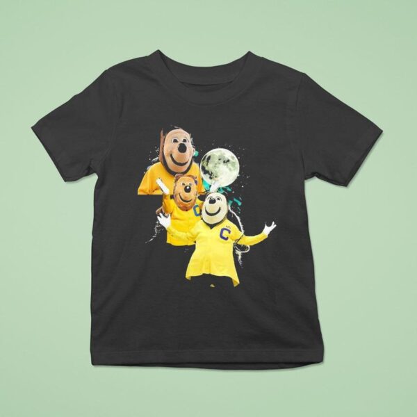 Oski Mascot California Golden Bears Under The Moon T Shirt