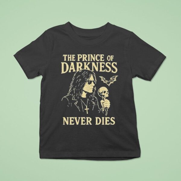Ozzy Osbourne Never Dies The Prince Of Darkness The Dark Maestro T Shirt