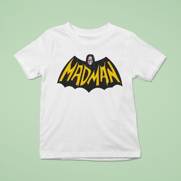 Ozzy Osbourne Style Of The Batman Logo T Shirt