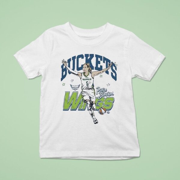 Paige Bueckers Buckets Dallas Wings T Shirt