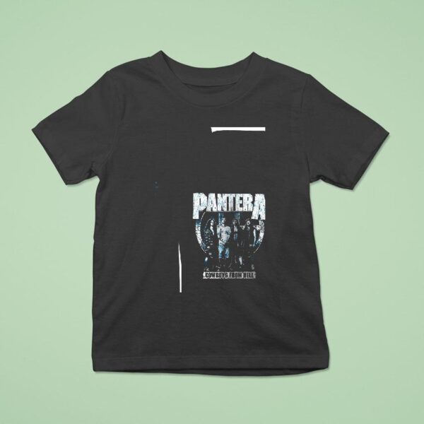 Pantera Cowboys From Hell Roster T Shirt