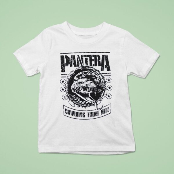 Pantera Cowboys From Hell Snake T Shirt