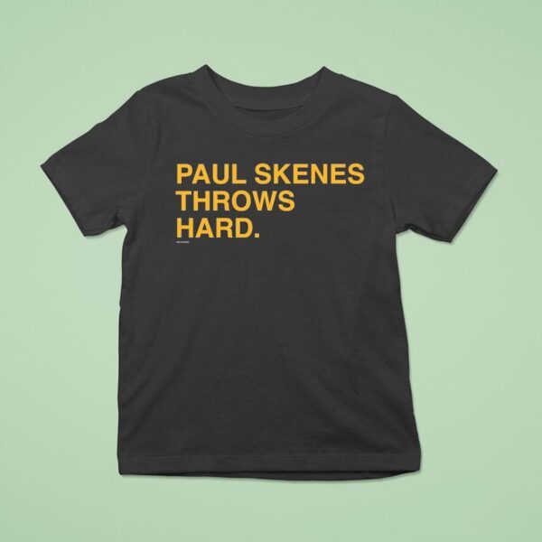 Paul Skenes Throws Hard T Shirt