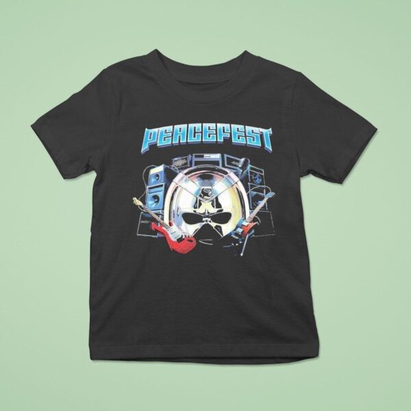 Peacemaker Mask Peacefest July At San Diego Ca Prepare To Be Rocked Dc Studios T Shirt
