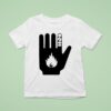 Pedro Pascal Wearing Ceasefire Now Msf White T Shirt