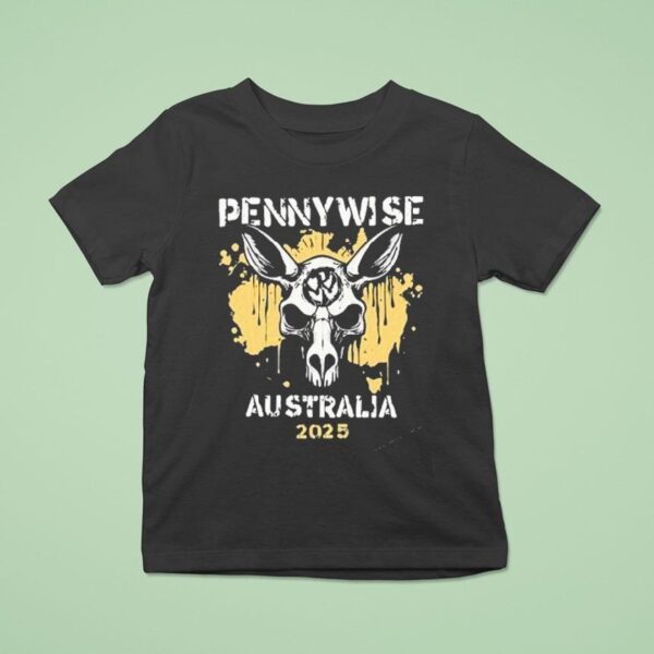 Pennywise Australia Tour T Shirt