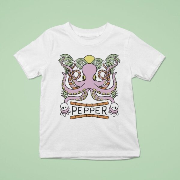 Pepper Octopus T Shirt