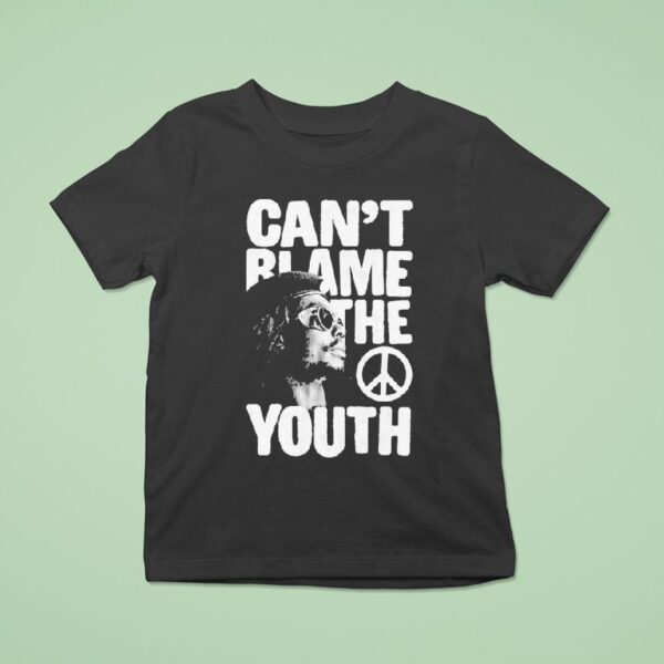 Peter Tosh Can T Blame The Youth Big Type T Shirt