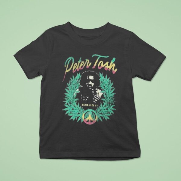 Peter Tosh Happy Daze Legalize It Peace T Shirt