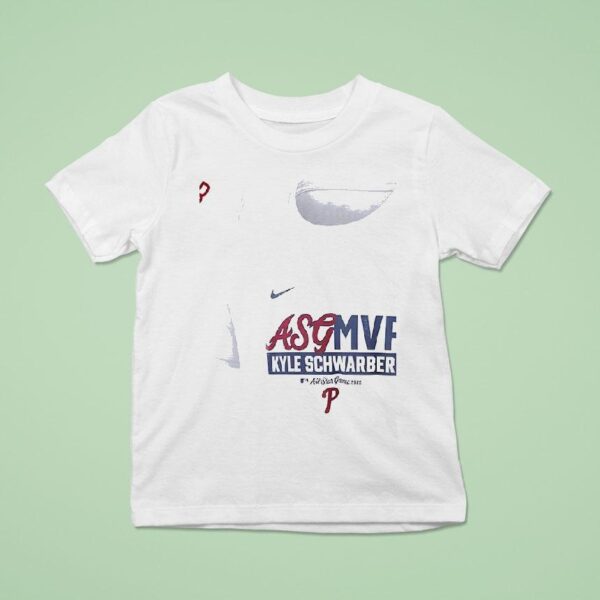 Philadelphia Phillies Kyle Schwarber All Star Game Mvp Name And Number T Shirt