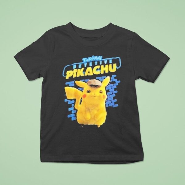 Pikachu Pokemon Detective T Shirt