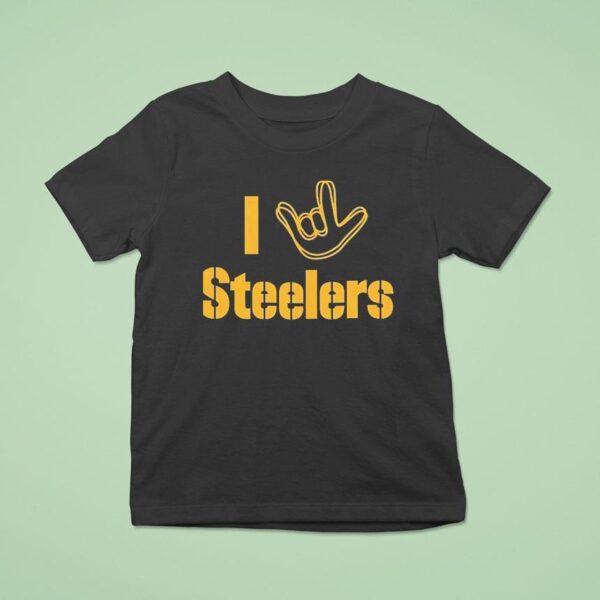 Pittsburgh Slers I Love Sign Slers T Shirt