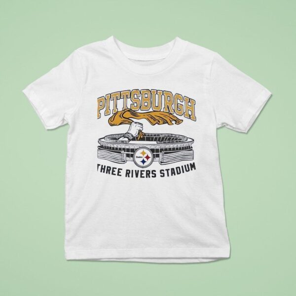 Pittsburgh Slers Three Rivers Stadium T Shirt