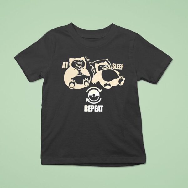 Pokemon Snorlax Eat Sleep Repea T Shirt