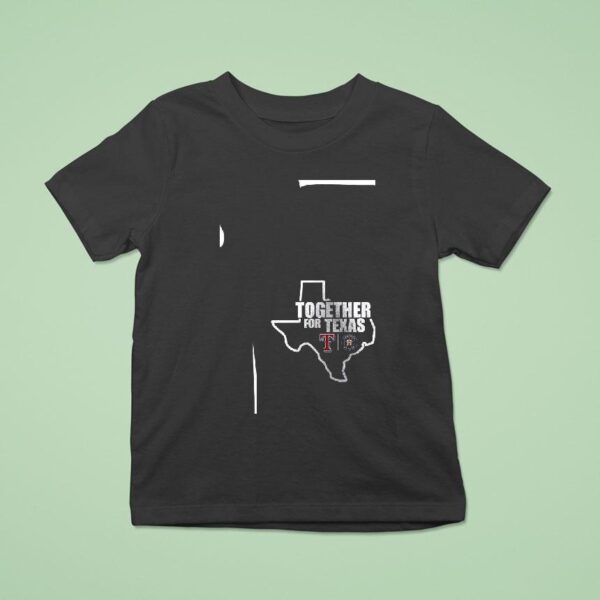 Pray For Texas Rangers Houston Texas When You Go Through Deep Waters I Will Be With You T Shirt