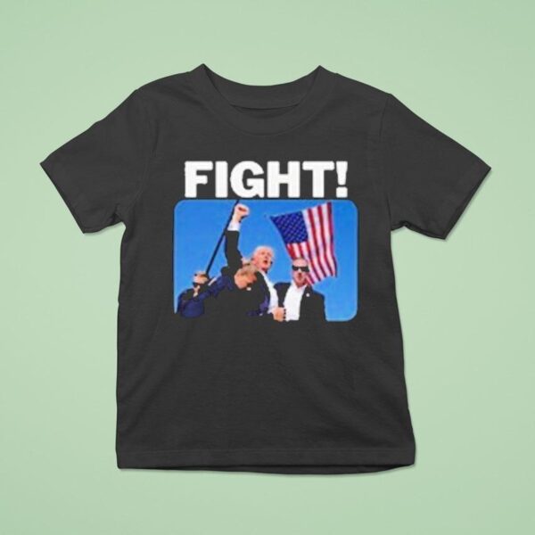 President Trump Fight St Anniversary Shooting T Shirt