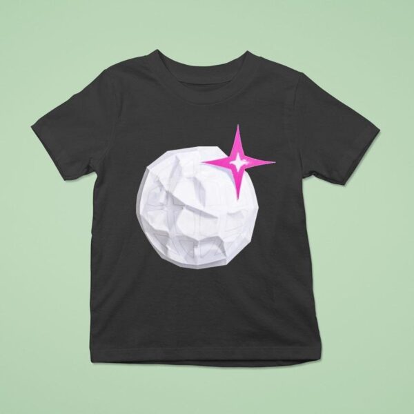 Prty Crushed Paper Disco Ball T Shirt