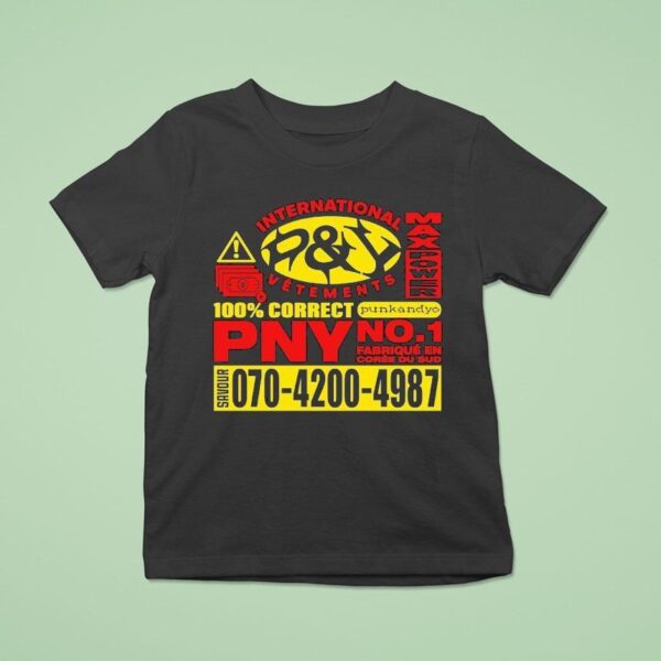 Punkandyo International Vetements Max Power T Shirt