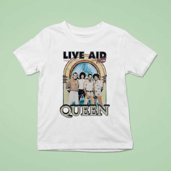 Queen Live Aid T Shirt