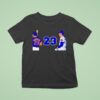 R I P Number Baseball Logo T Shirt