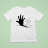 Rabbit Hand Shadow Ringer T Shirt