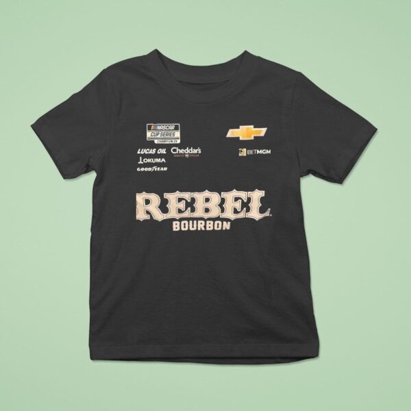 Rebel Bourbon Nascar Cup Series Champion X Lucas Oil Lokuma Good Year T Shirt