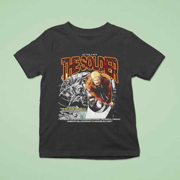 Reiner Braun The Boy Inside The Walls The Soldier Titan Attack On Titan After Love T Shirt