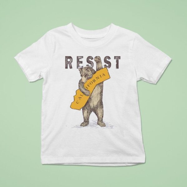 Resist Bear California T Shirt