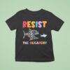 Resist The Oligarchy Fish T Shirt