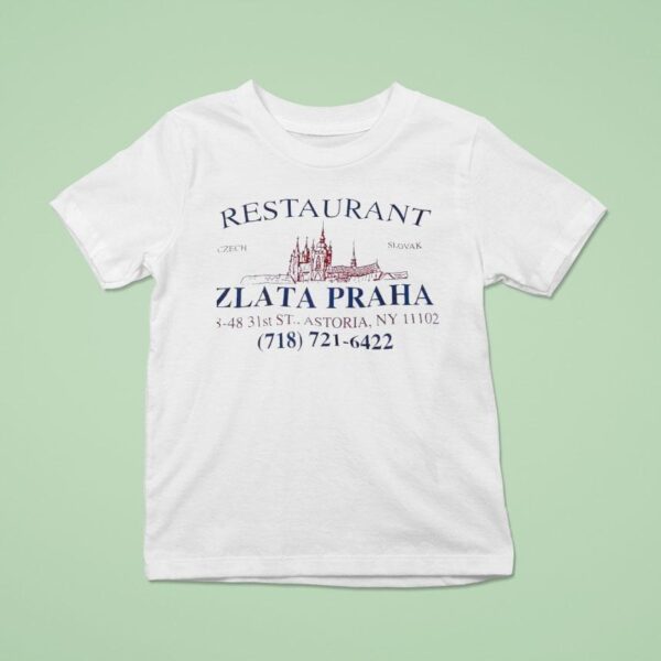 Restaurant Zlata Praha Czech Slovak T Shirt